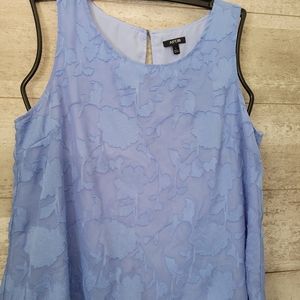 Apt 9 sleevless floral blouse